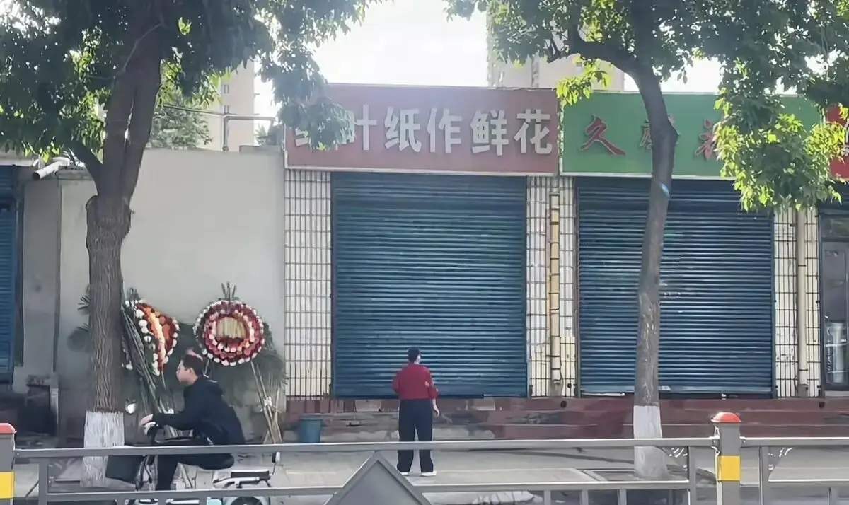 《原平纸作鲜花店门口高清视频》相关资源图片