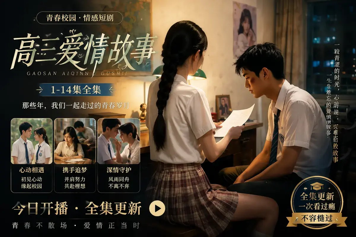 《AI短剧B中爱情故事》全集免费看-HD中字未删减版在线观看-B中爱情故事高清不卡顿播放-迅雷夸克网盘分享